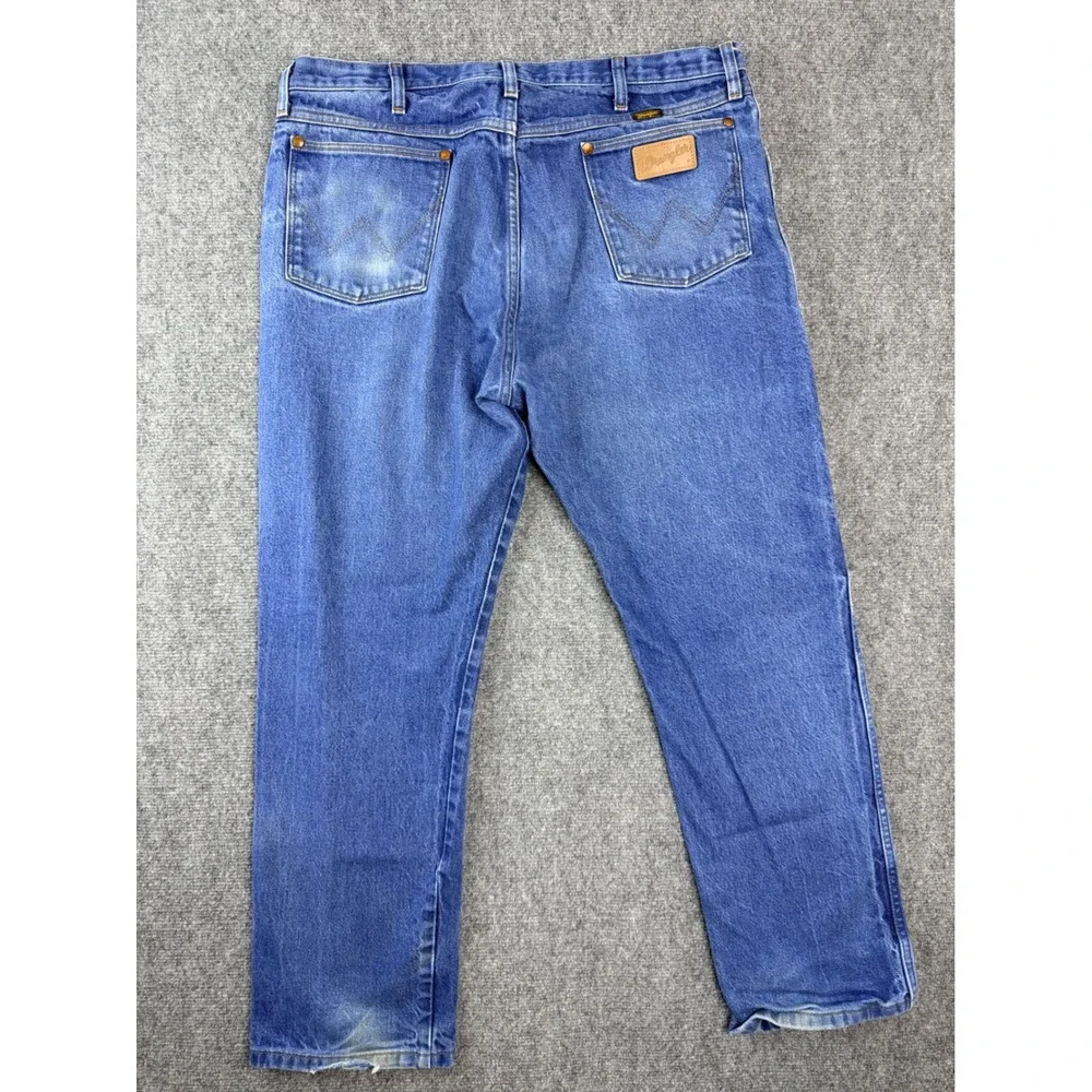 Wrangler‎ Cowboy Cut Original Fit Jeans Mens 40x30 Blue Denim Western Straight